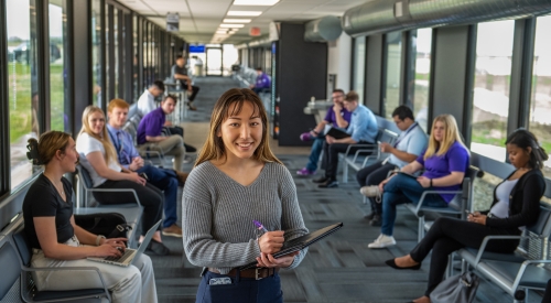K-State Salina student works at the Salina Regional Airport