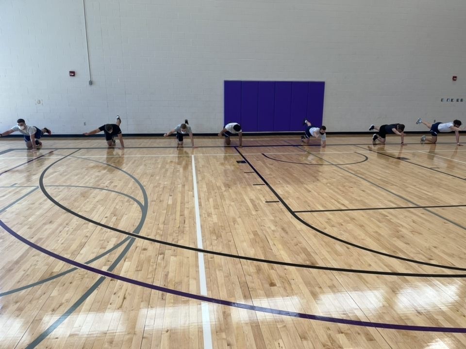 Air Force ROTC Students in Student Life Center Image