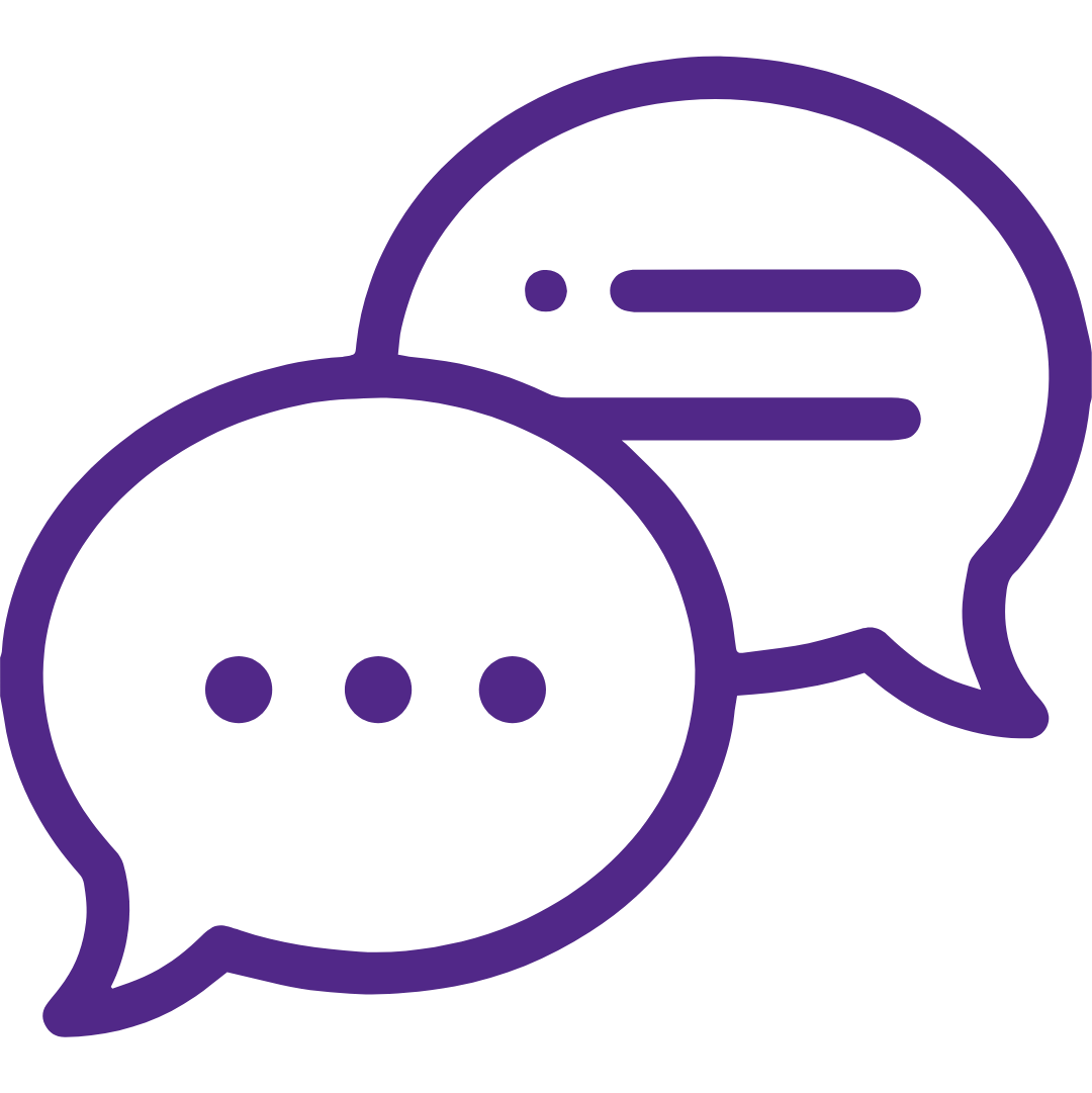 Communication training icon