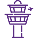 Air Traffic Tower Icon