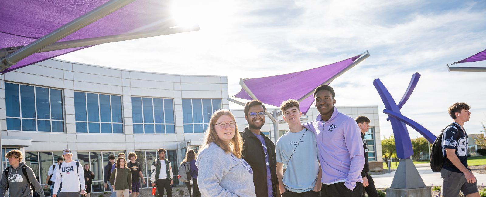 Students at K-State Salina