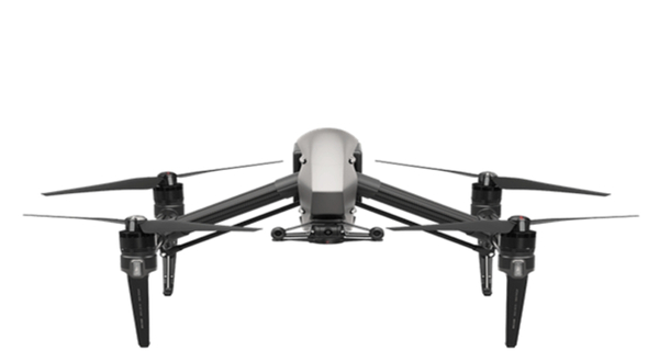A DJI Inspire 2 UAS offered at K-State Salina