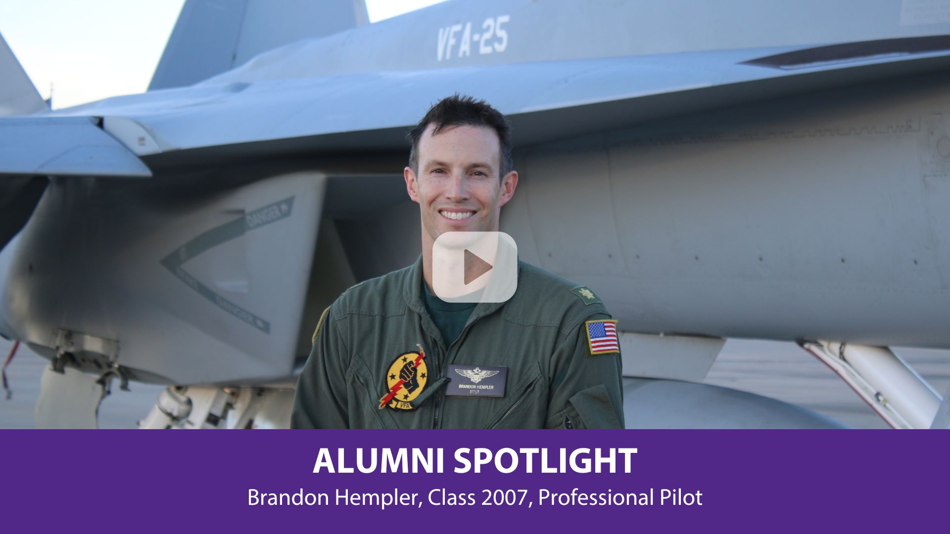 Watch Brandon Hempler talk about his K-State Salina degree and career