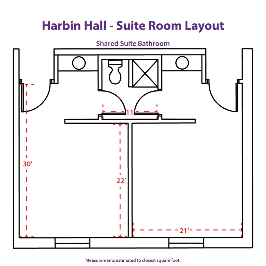 Harbin Hall Layout Figure