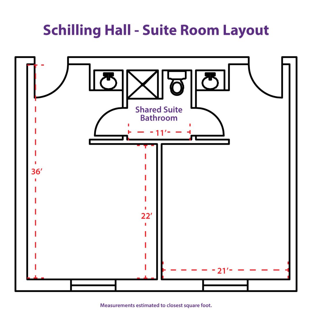 Schilling Hall Layout Figure